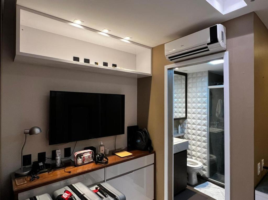 Flat Setor De Hoteis Norte No Hotel Fusion Brasilia Bagian luar foto
